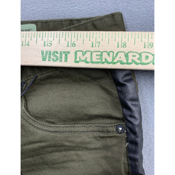 Smoke Rise Biker Pants Mens Size 38 x 34 Army Green Black Stripe Slim Tapered - Picture 5 of 16